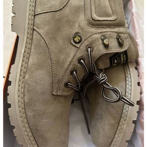 Decarsdz Men’s Classic Tactical Military Boot Men’s Tan Size 7.5 NEW Without Box